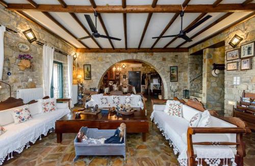 Kalamata Villa | Once Upon a Time - A Castle of Magical Sunsets