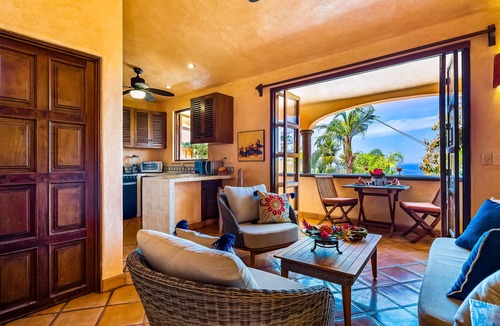 Amapas Apartment | Private, Beach Access, Ocean View, Walkable to Town, Daily Maid Service, WiFi!