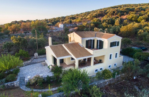 Spartochori Villa | Private, Sea View Villa in Meganisi island