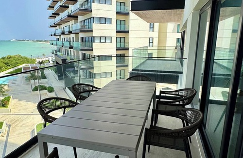 Merida Apartment | Progreso Luxury Oceanfront Condo at Yucalpetén Resort Marina
