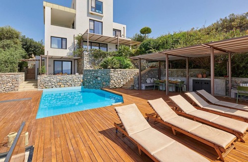 Kitries Villa | R 3039 Villa Evgeni WITH Fireplace, Sea view & Soundproof Windows.