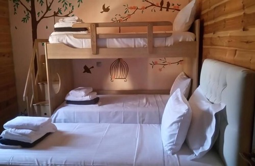 Chalcis Villa | R 3044 Villa Evron with Sea View Pool & Private Sauna WITH Central Heating, Private Sauna & Sofa Be