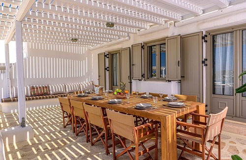 Psarou Villa | R 361 Luxury Villa with Private Pool and Stunning Sea Views in Psarrou