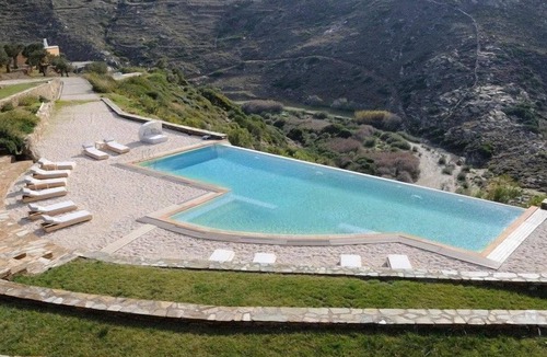 Andros Villa | R 722 Spacious Villa with Magnificent Sea View Breakfast Included
