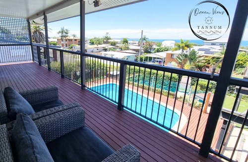 Tannum Sands House | Relaxing family beach house with pool! Soak up the ocean views and breezes.