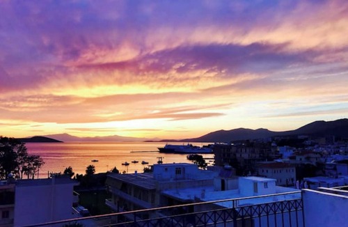 Marmari Apartment | Sea View flat - Marmari village 1hour from Rafina