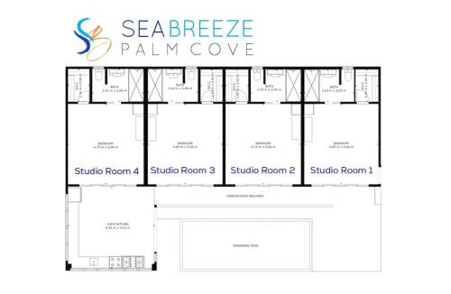 Palm Cove Apartment | SeaBreeze Studios ( Room 3 ) - Palm Cove