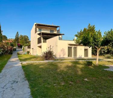 Karystos House | Seaside Villa with Private Football Pitch