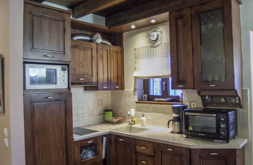 Arachova Condo | Spacious stone built home with spectacular mountain views