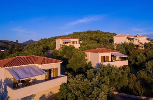 Gialova Villa | Spacious Villa w/pool and spectacular views of the Navarino Bay. Pet Friendly !