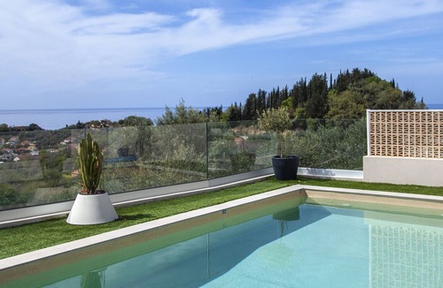 Kanali Villa | Special Offer! Villa Perseids in Kanali Preveza with pool and sea views