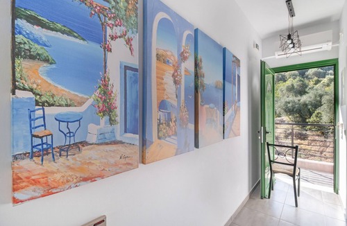 Anthousa Apartment | Studio Apartment 'Deluxe 2 Adults - B' with Shared Terrace, Wi-Fi and Air Conditioning