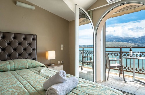 Lixouri Apartment | Studio Apartment 'Zois 12' with Sea View, Wi-Fi and Air Conditioning