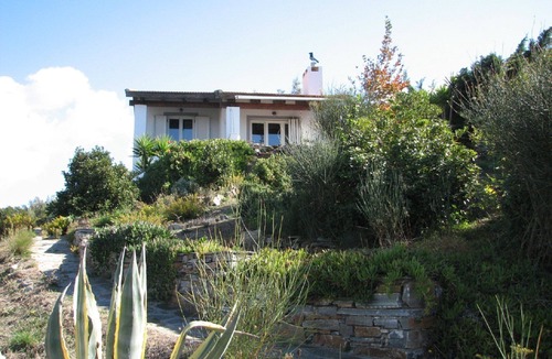 Karystos House | Sunset view house overlooking the bay