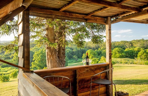 West Woombye House | The Packing Shed - rustic timber cottage on beautiful acreage