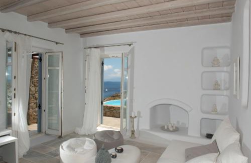 Psarou Villa | Villa Ammonite with heated pool by Diles Villas