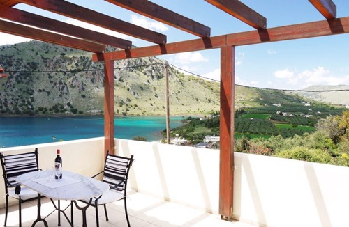 Filaki Villa | Villa Elan, with wonderful view on Kournas Lake and sea gulf