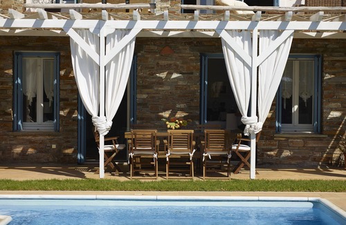 Ydrousa Villa | Villa Etheria with private pool in Andros Greece-Enjoy a memorable vacation