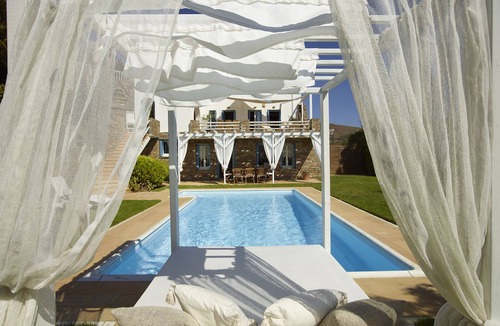 Ydrousa Villa | Villa Etheria with private pool in Andros Greece-Enjoy a memorable vacation