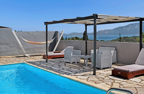 Katomerion Villa | Villa Jimmy's Katomeri 2 with Sea View, Wi-Fi and Air Conditioning