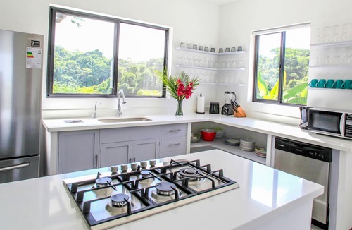 Santiago Villa | Villa Komodo at Cactus Blue Luxury Villas. Beautiful pool, views + garden.