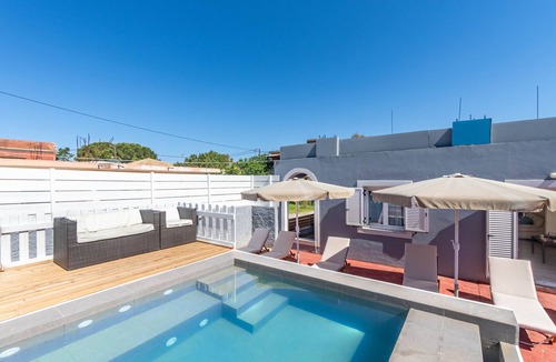 Sidari Villa | Villa 'Kouros' with Mountain View, Wi-Fi and Air Conditioning