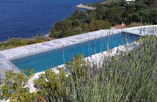 Agii Apostoli Villa | Villa Nafsika stunning view on the Aegean Sea