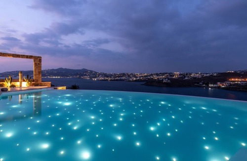 Kanalia Villa | Villa 'Ornos Nolan' with Sea View, Wi-Fi and Air Conditioning