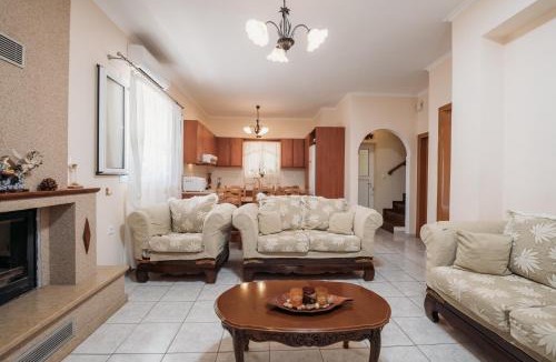 Neromilos Villa | Villa Rosa 3 Bedroom with Sea View