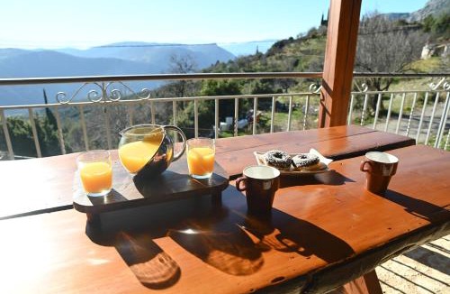 Arachova Ski Chalet | Villa view Arachova