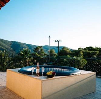 Porto Germeno Apartment | Villarose Suite HotTub SunsetView