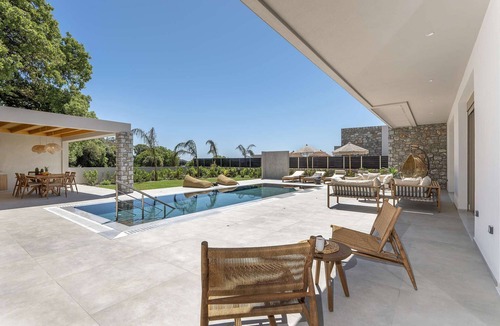 Asgourou Villa | Welcome to Emerald Estate, your serene retreat on the enchanting Rhodes Island!