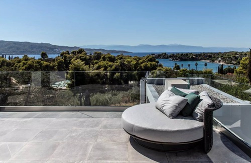 Kosta Villa | Wonderful Kranidi Villa | Villa Dolce Azzurra | Private Pool | Exercising.