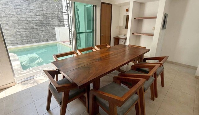 Casa con alberca en el centro de Puerto Progreso