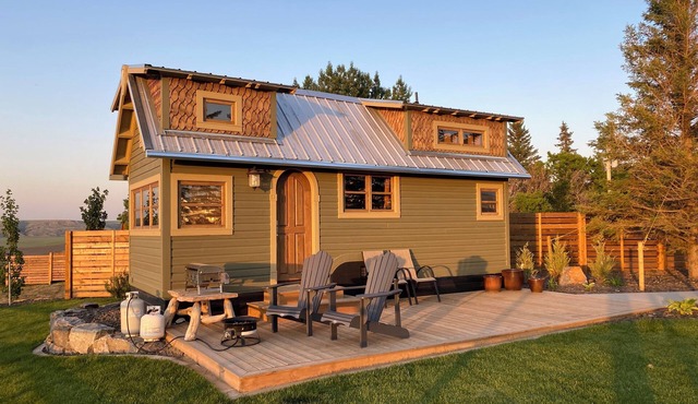 Classy Hillside Tiny House