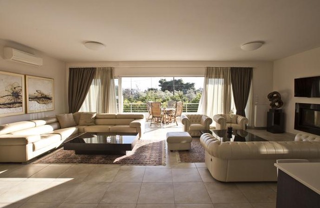 Luxury Villa Loutraki with private heated pool