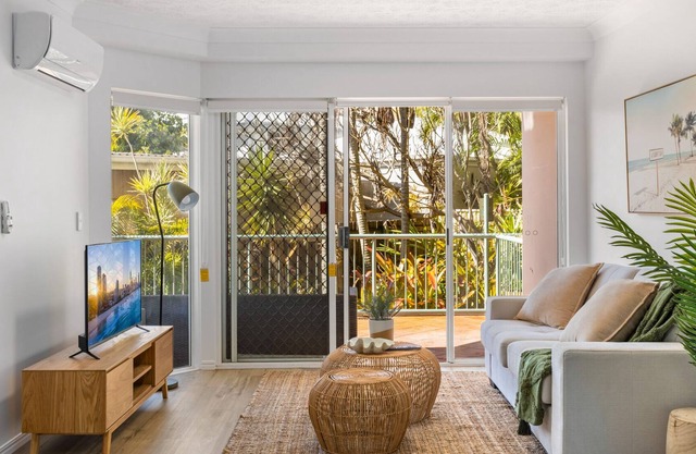 MadeComfy Beachside Getaway with Lush Balcony