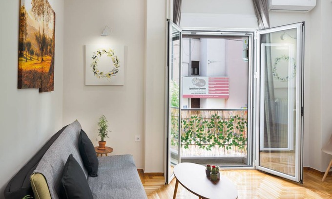 Athens Apartment | 48 m² Apartment ∙ 1 bedroom ∙ 3 guests