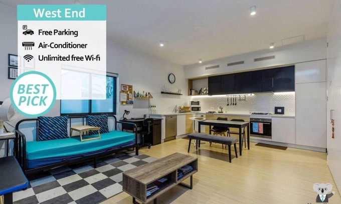 West End House | 65 m² House ∙ 2 bedrooms ∙ 4 guests
