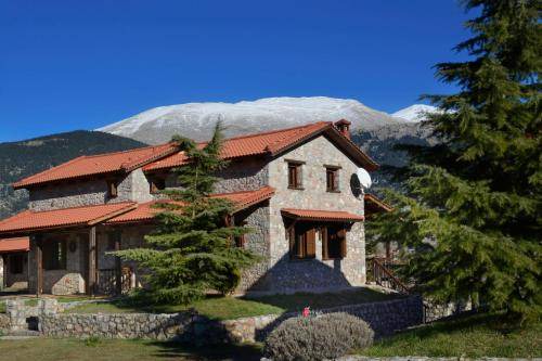 Kato Pedina Ski Chalet | 70 m² Chalet ∙ 2 bedrooms ∙ 4 guests