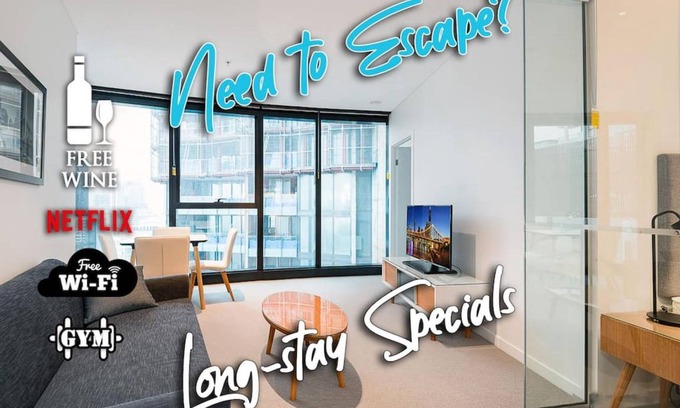 Brisbane Central Business District Apartment | Apartment ∙ 2 bedrooms ∙ 4 guests