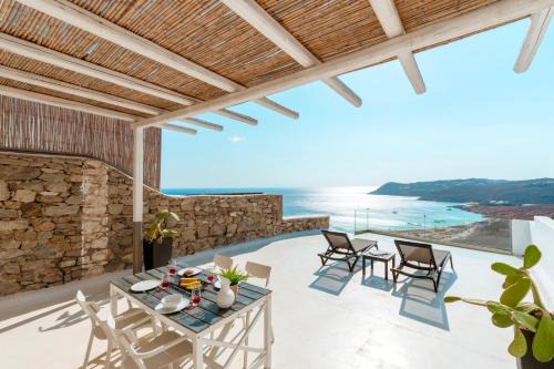 Elia Villa | Elia House With Amazing View On The Beach Mykonos