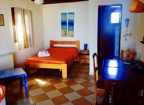 Skiros Condo | Skyros Beachfront Double-On the sandy beach