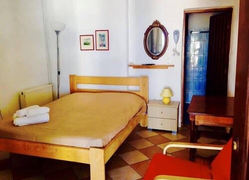 Skiros Condo | Skyros Beachfront Studio-On the sandy beach