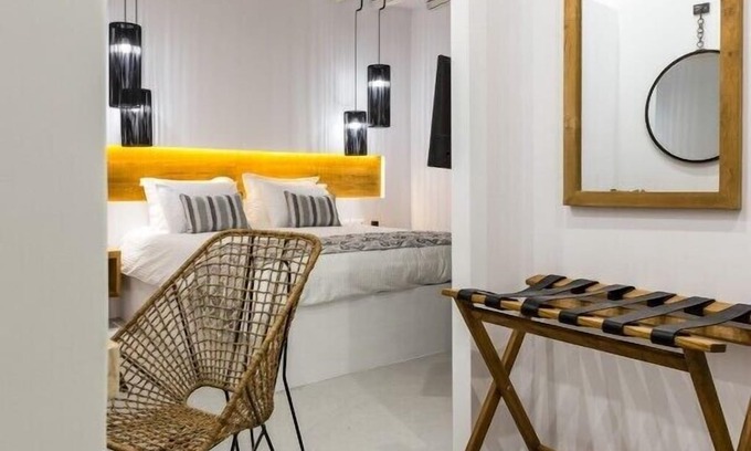 Panormos Villa | Suite with Private Pool and sea view, Panormos, Mykonos