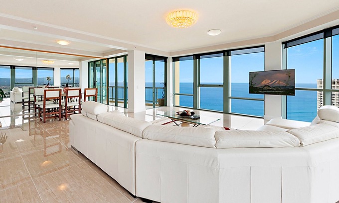 Surfers Paradise Apartment | Surfer Paradise Luxury Apartment Ocean Front Panorama