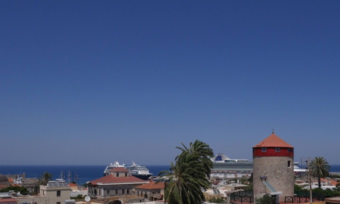 Rhodes Old Town Apartment | The windmill of the medieval city of Rhodes, Welcome at this unique place.
