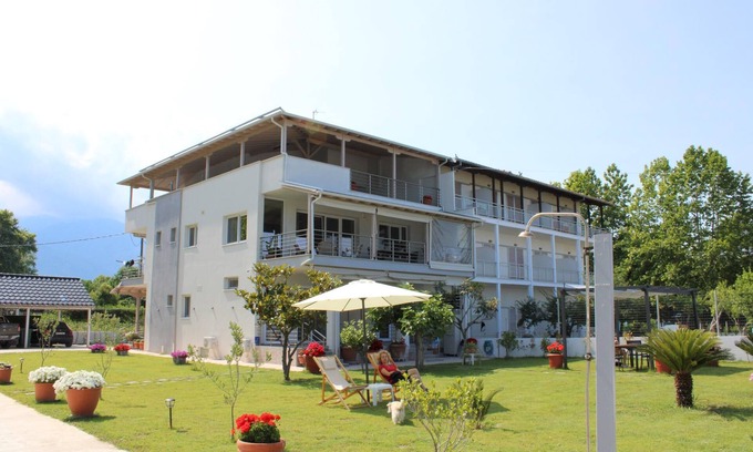 Skotina Apartment | Uniquely situated holiday flat, directly on the fine sandy beach, with far-reach