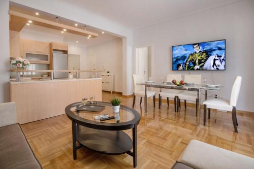 Pangrati Apartment | Upscale Luxury Athens Renovated Dream Home in One of the most Favorable Locations by National Gardens, Zoo & Hellenic Parliament in Syntagma and Stylish Exquisite Kolonaki neighborhood