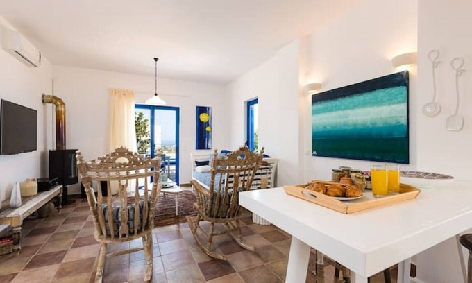 Kalathas Villa | Villa Ocean with 3 bedrooms & private pool